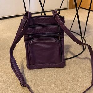 Purple Crossbody Bag